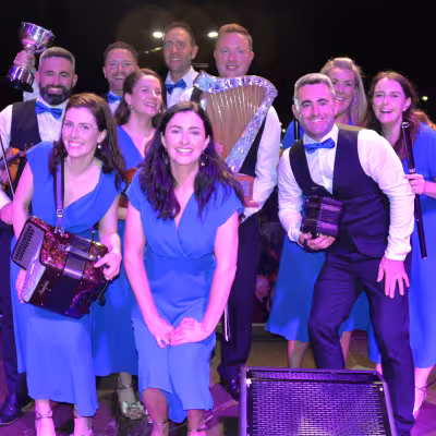 Image showing the Beartla O Flatharta Céili Band members